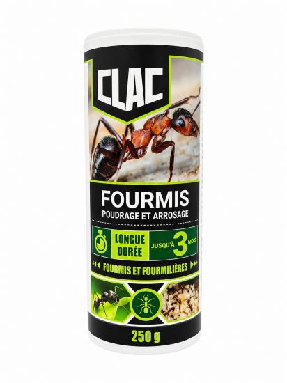 Clac Fourmis – poudre insecticide contre les fourmis à épandre ou diluer