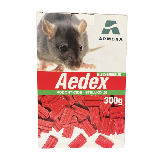 RATICIDE-SOURICIDE EN BLOC (300g)