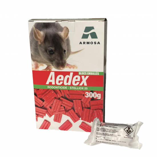 RATICIDE-SOURICIDE EN BLOC (300g)