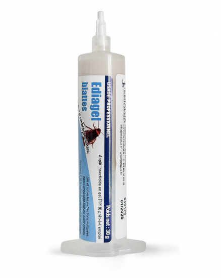 Ediagel Blattes – Gel Insecticide pour Blattes, Cafards - Cartouche 30g