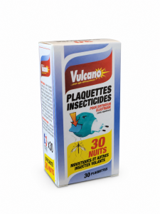 Recharge anti-moustiques – boîte de 30 plaquettes pour diffuseur électrique