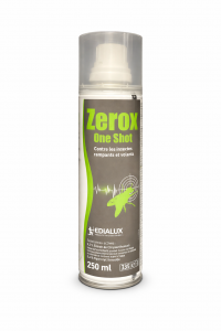 Zerox One Shot 250ml – Insecticide Fumigène Aérosol Insectes Volants & Rampants